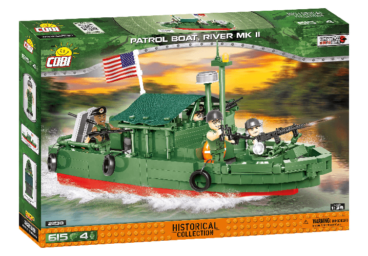 Cobi-COBI-WORLD-WAR-II----2238---615PZ---PATROL-BOAT-RIVER-MK-II