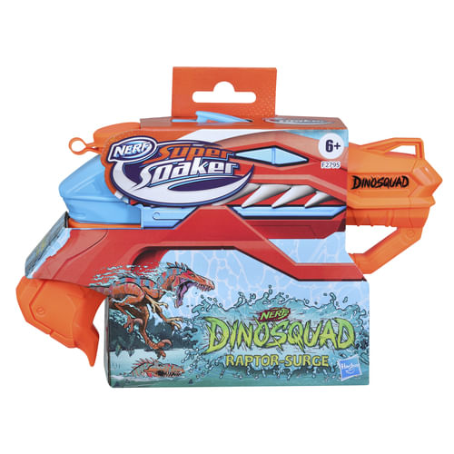 Hasbro-PISTOLA-AD-ACQUA-NERF-SUPER-SOAKER-DINOSQUAD--ndash--RAPTOR-SURGE-CON-AZIONE-A-GRILLETTO