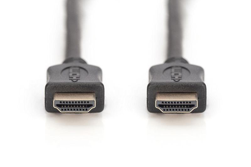 Cavo-Di-Collegamento-Hdmi-3D-Con-Ethernet-Connettori-Dorati-Mt.-5-Tripla-Schermatura