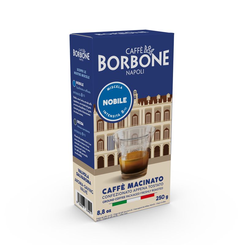 CAFFE-BORBONE---MISCELA-NOBILE---PACCHETTO-250g-MACINATO