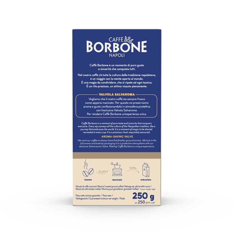 CAFFE-BORBONE---MISCELA-NOBILE---PACCHETTO-250g-MACINATO