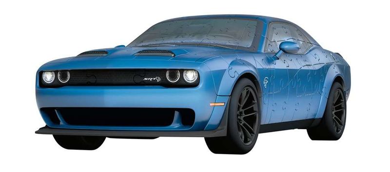 Ravensburger-3D-Puzzle---Dodge-Challenger-Hellcat-Blu---11283-8