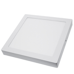 Optonica Plafoniera led soffitto 24watt slim quadra alimentatore incluso *** temperatura colore lampada 4500k bianco