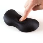 LogiLink-ID0136-poggiapolso-Spandex-Silicone-Nero--Wrist-Gel-Pad-Black---Wrist-Rest-Gel-Pad---SpandexSilicone-Black-140-