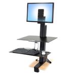 Ergotron 97-845 carrello e supporto multimediale Nero (SINGLE MONITOR TALL USER - ACCESSORY)