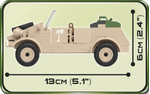 Cobi-COBI-WORLD-WAR-II----2402---195PZ---VW-TYPE-82-KUBELWAGEN