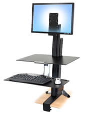 Ergotron-97-845-carrello-e-supporto-multimediale-Nero--SINGLE-MONITOR-TALL-USER---ACCESSORY-