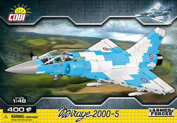 Cobi-COBI-ARMED-FORCE----5801---400PZ---AEREO-DA-COMBATTIMENTO-MIRAGE-2000-5