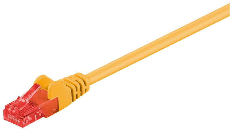 U-UTP-CAT6-3M-Yellow-PVC