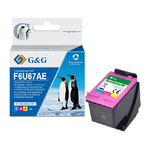 G&G Cartuccia ink rigenerata Colore GG per HP Deskjet 1110/1111/1112/1113/1114