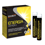 EthicSport ENERGIA RAPIDA+ 20 flaconi da 25 ml Integratore energetico ipertonico Ethic Sport con OMAGGIO