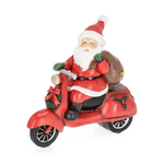 Bizzotto Decorazione Jaime Babbo Natale con moto