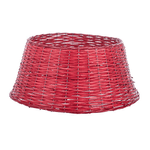 Bizzotto Cesta Copribase Nevin Top Rosso Piccola (4 Pezzi)