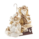 Bizzotto Sacra Famiglia Decorativa Fastosa Colore Champagne