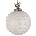 Bizzotto Sfera Decorum Bianco Opaco D100mm (12 Pezzi)