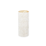 Bizzotto Porta tealight 4 pezzi Icelyn bianco-oro