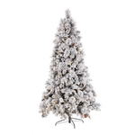 Bizzotto Albero di Natale Garlenda Glitter Altezza 210cm con 1564 Rami e 300 Luci