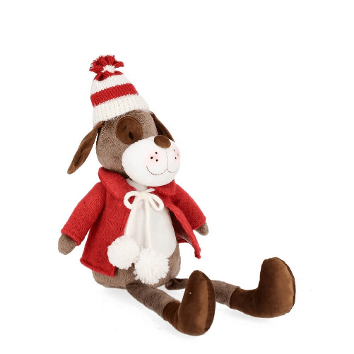 Cane Camillo Statua Giacca Altezza 64cm (4 Pezzi)