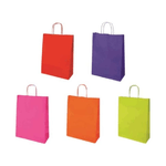 Florio Confezione 25 Shopper 26x11x34cm Jolly Colori Assortiti