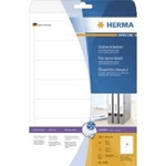 HERMA Special - Permanent self-adhesive matte coated file folder paper labels - weiß - 192 x 38 mm