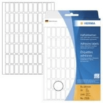 HERMA - Etichette di carta autoadesive - bianco - 8 x 20 mm 2240 etichetta(e) (32 fogli x 70) (2320)