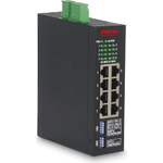 ROLINE Switch Gigabit Ethernet industriale, 8 porte, gestito dal web (21.13.1136)