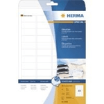 HERMA Special - Permanent selbstklebende, matte, beschichtete Papieretiketten - weiß - 45,7 x 21,2 mm