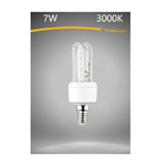 Trade Shop Traesio-lampadina Led E14 7 W Bianco Caldo 3000k Freddo 6500k Naturale 4000k 2u-02t -