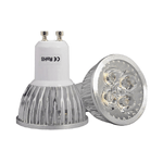 Trade Shop Traesio-gu10 Lampadina A Led 5w Lampada Luce Bianco Freddo Ac95-240v Luce Bianco -