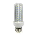 Trade Shop Traesio-lampadina Led E27 12 W Lampada Tubolare Luce Calda Fredda Naturale U-12w -