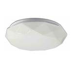 Trade Shop Traesio-plafoniera Led 18w Con Scocca Lavorata Punti Trasparenti Luce 4000k 3000k C-02 -