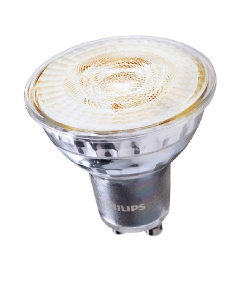 Trade Shop Traesio-lampadina 3.7w Faretto Spot Lampada Vetro Led Gu10 Luce Calda Naturale Dimmerabile - -bianco Naturale      -