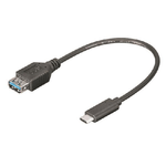 M-Cab 7001305 cavo USB 02 m USB 3.2 Gen 1 3.1 Gen 1 USB C USB A Nero (USB-C TO USB-A ADAPTER - M/F - 0