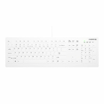 CHERRY AK-C8112 tastiera USB QWERTY Inglese Bianco