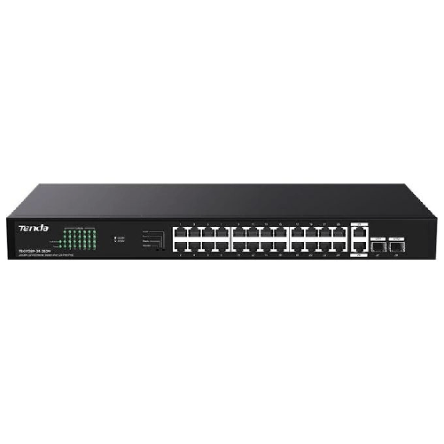 Tenda Switch Poe Unmanaged 28 Port 24 Poe