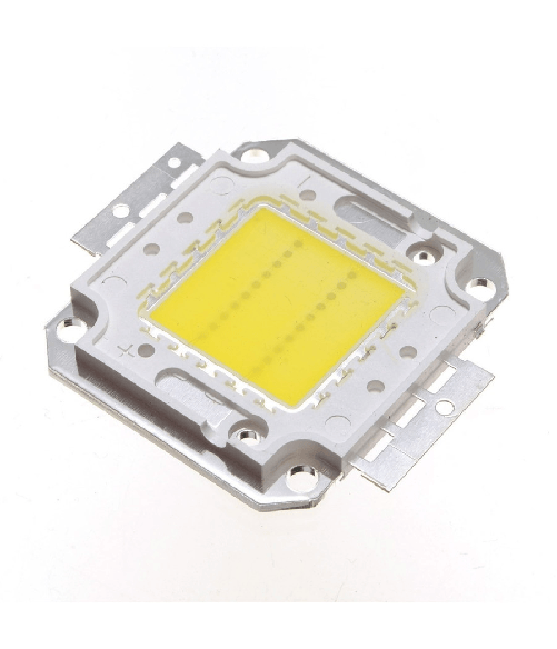 Trade Shop Traesio-chip Cip Led Per Faro Faretto Esterno Luce Fredda Calda Ricambio Alta Potenza - -bianco Caldo-100 Watt