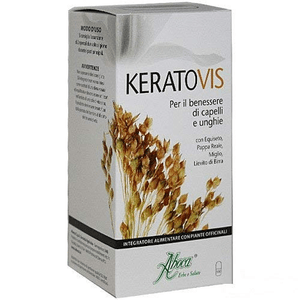 keratovis - integratore alimentare con sostanze utili per il benessere di capelli e unghie.