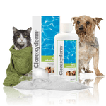 clorexyderm - disinfettante per cani e gatti.