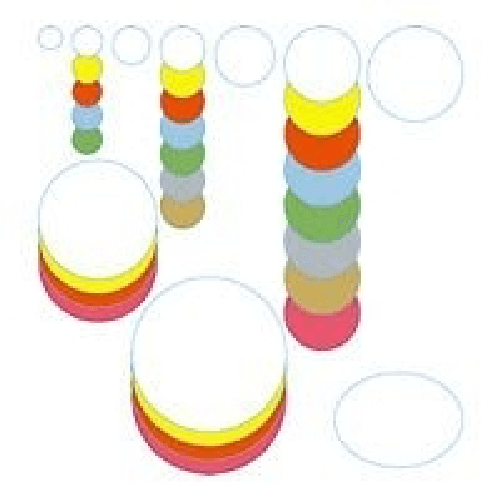 HERMA  Etichette adesive HERMA per macchine da stampa DP1  32 mm carta bianca rotonda opaca 5000 pezzi