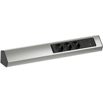 Bachmann CASIA 2 3xCEE7/3 1xUSB A/C 22W 2,0m AEH aspetto acciaio inossidabile