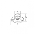 PASSACAVO INOX 316 MM.32