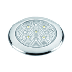 PLAFONIERA INOX A 5 LED Ø MM.94x11h