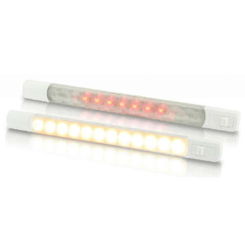 STRIP LED BIANCO CALDO/ROSSO 12V