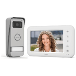 Avidsen Videocitofono Elia 2 Fili Schermo da 7'' con Tasti Touch, Eco-Friendly,controllo apertura del cancello