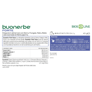 buonerbe - descrizione la tisana buonerbe tisana forte contiene