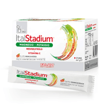 Italstadium Magnesio Potassio Resveratolo Vitamina C Arancia Rossa 24 Stick