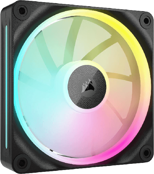 Corsair CO-9051025-WW sistema di raffreddamento per computer Case per computer Ventilatore 12 cm Nero 1 pz (Corsair iCUE