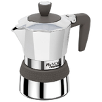 Pedrini MyMoka induction 3 tazze Tortora