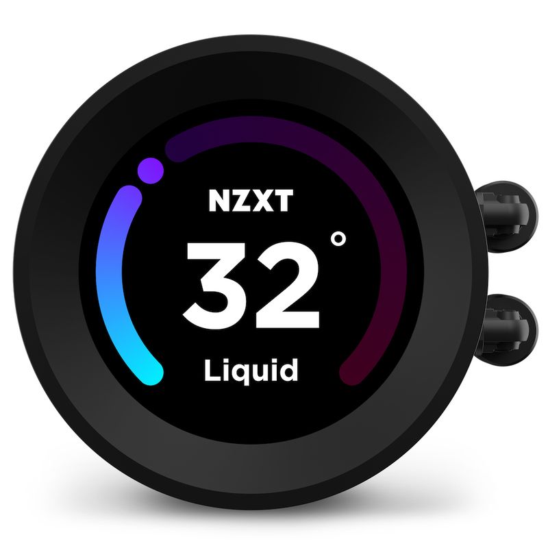 NZXT-Kraken-Elite-280-Processore-Raffreddatore-di-liquidi-tutto-in-uno-14-cm-Nero--NZXT-Kraken-Elite-280-Black-Non-RGB-