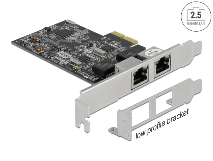 Delock-Scheda-PCI-Express-x2-su-2-x-RJ45-25-Gigabit-LAN-RTL8125